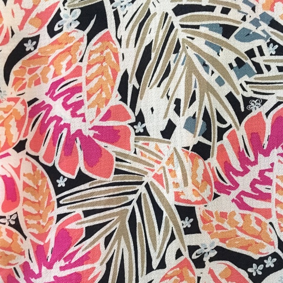 NWT Tropical Front Wrap Dress - Picture 5 of 8